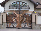 Строительные работы,  Окна, двери, лестницы, ограды Ворота, цена 1000 Грн., Фото